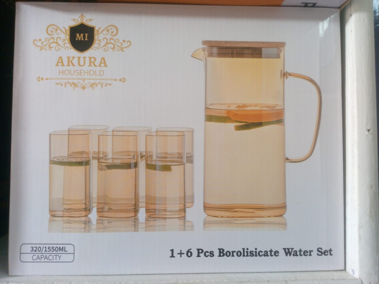Glass Water Set 